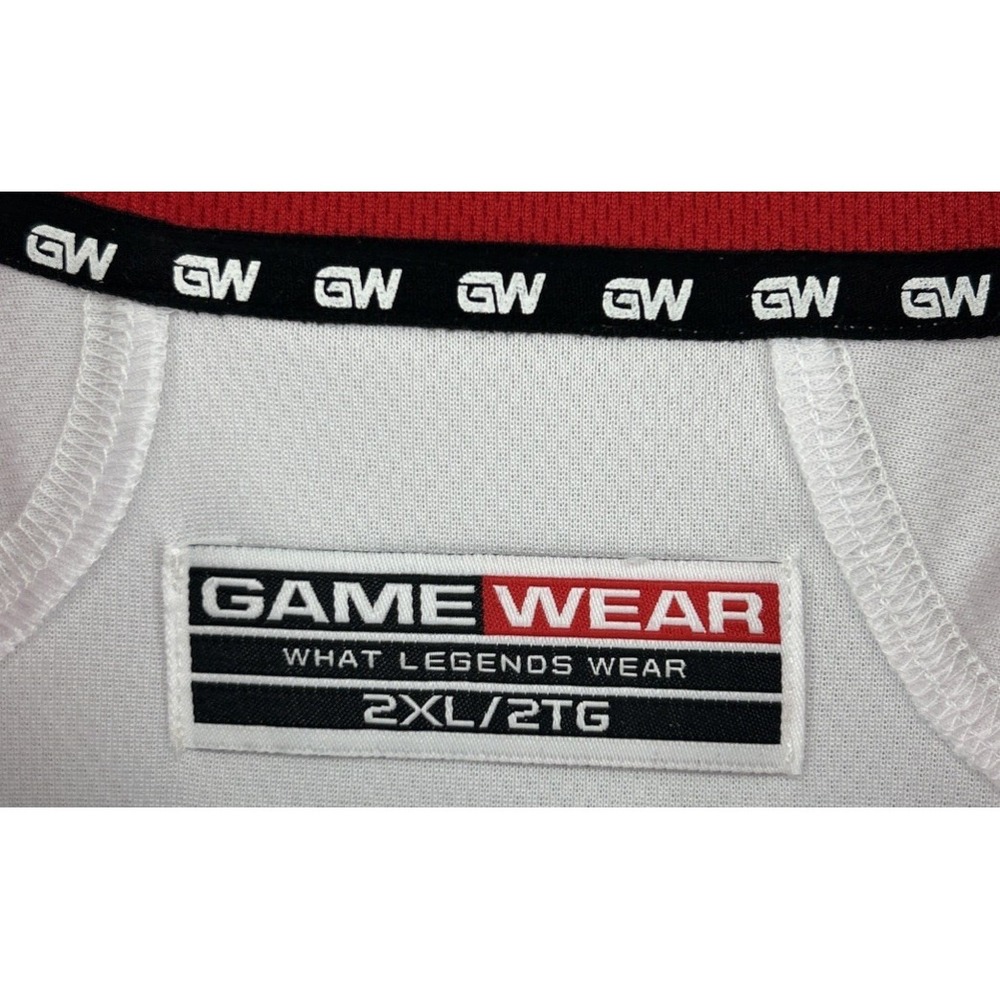 Boston Bruins NHL Alternate Logo Gamewear Jersey White Red Black 2XL NWT - Picture 6 of 7